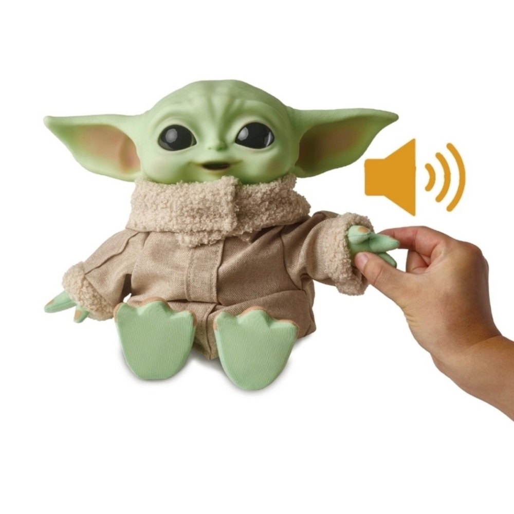 NWT Star Wars Mandalorian Baby Yoda Talking Plush Toy - Picture 6 of 8